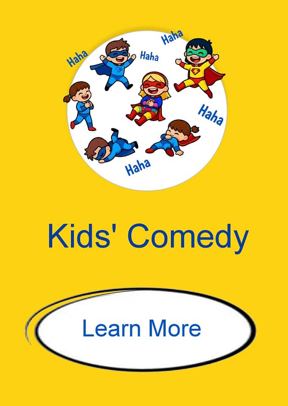 kids party entertainment Sydney - Jonas Kidster, kids comedy card
