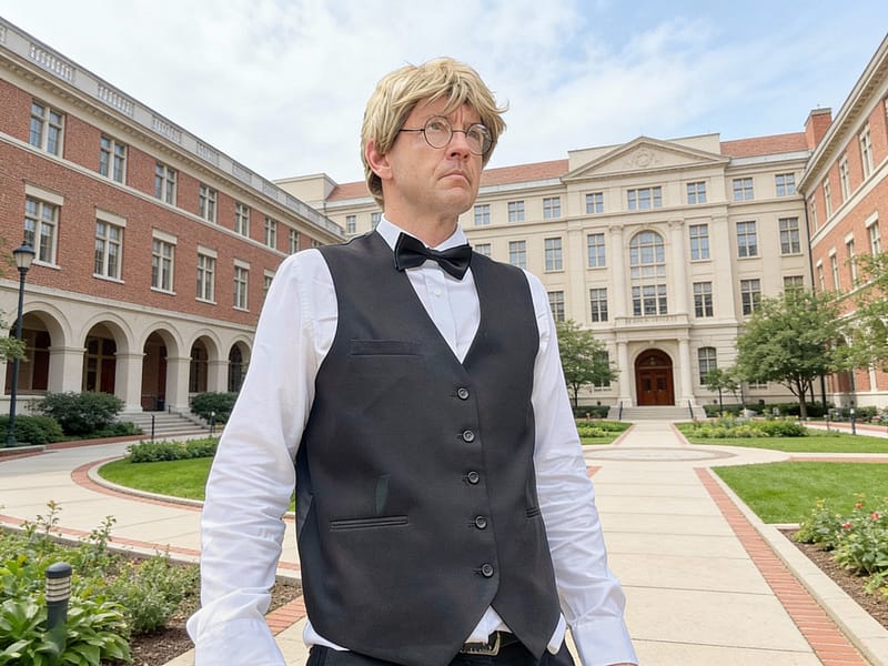 Professor Potter in action – in-character entertainer bringing adventure-themed fun to Sydney kids’ parties.