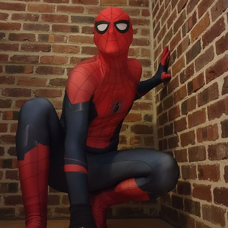 In-character superhero comedy entertainer for Sydney kids parties – Spyder Man